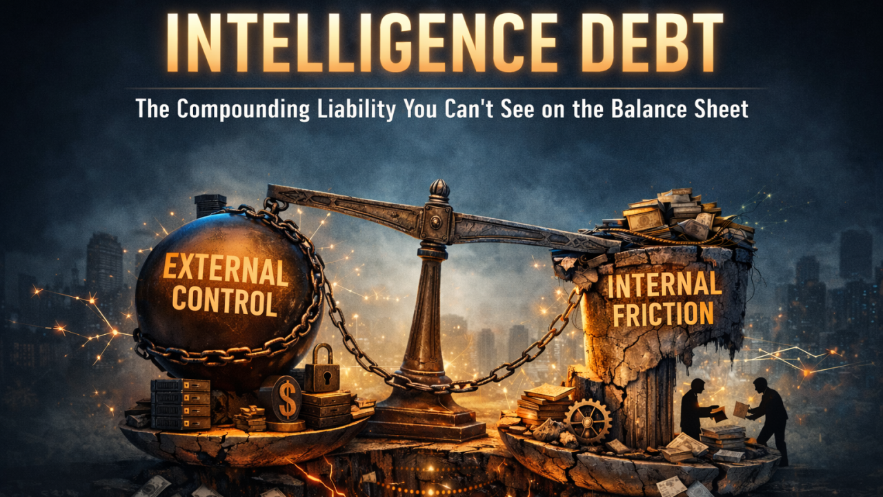 Intelligence Debt: The Compounding Liability You Can't See on the Balance Sheet